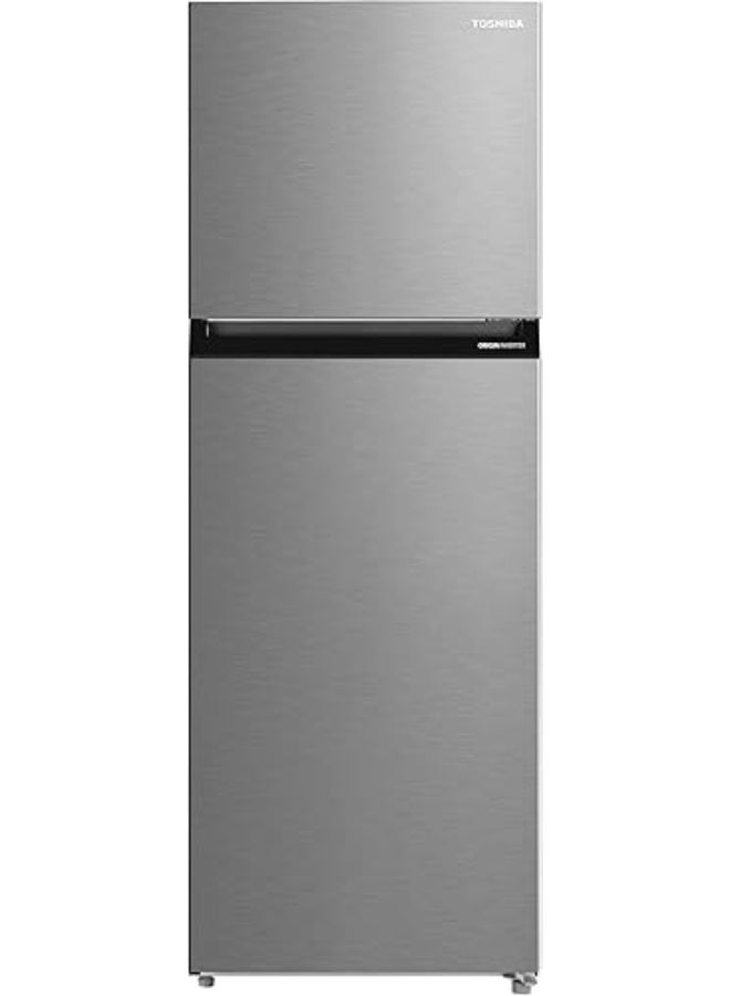Toshiba refrigerator GR-RT558WE-PMN(57), Origin inverter, Tropical, Cooling zone, Temperature control, Pure bio filter, Humidity control, 411 Liter, Stray Silver (stainless) GR-RT558WE-PMN(57) Silver - Image 1