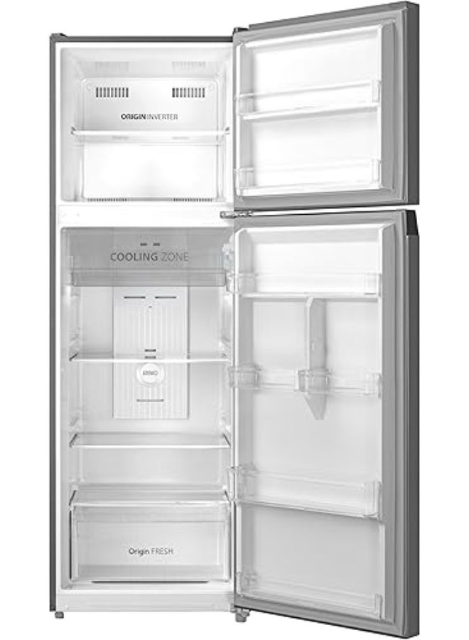Toshiba refrigerator GR-RT558WE-PMN(57), Origin inverter, Tropical, Cooling zone, Temperature control, Pure bio filter, Humidity control, 411 Liter, Stray Silver (stainless) GR-RT558WE-PMN(57) Silver - Image 4