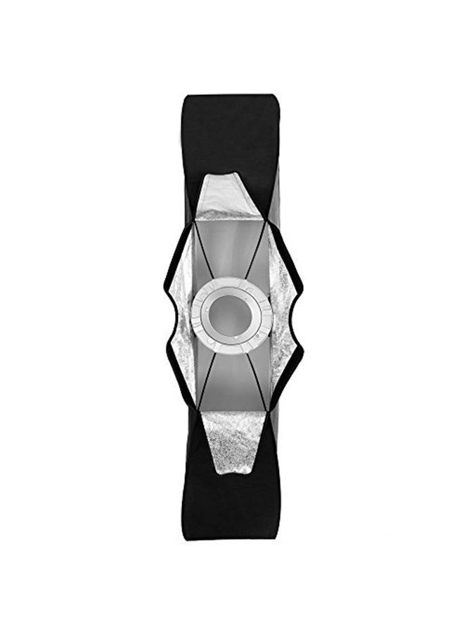 Godox 35x160cm 14"x63" Beehive Honeycomb Grid Strip Softbox Bowens Mount for Studio Flash (2pcs)