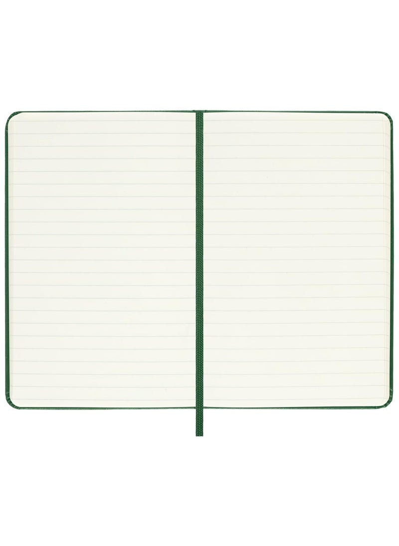 MOLESKINE 1-Piece Classic Pocket Size Hard Cover Ruled Notebook 9x14cm Size Myrtle Green  - Image 2