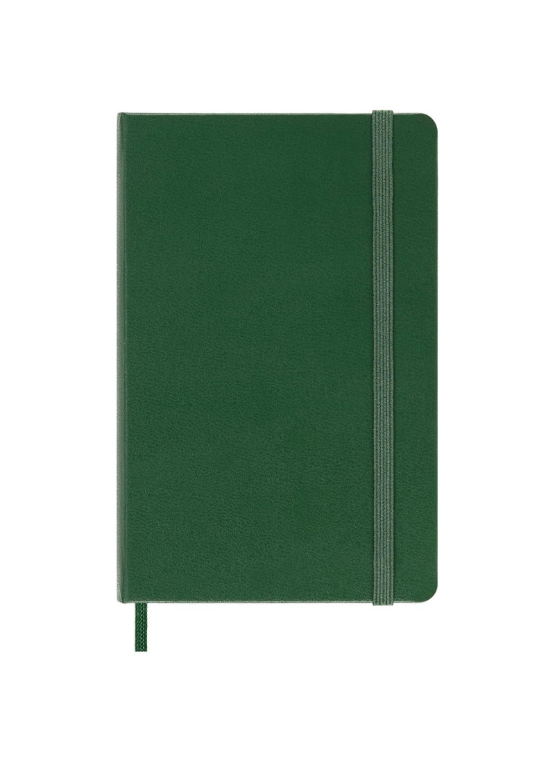 MOLESKINE 1-Piece Classic Pocket Size Hard Cover Ruled Notebook 9x14cm Size Myrtle Green  - Image 3