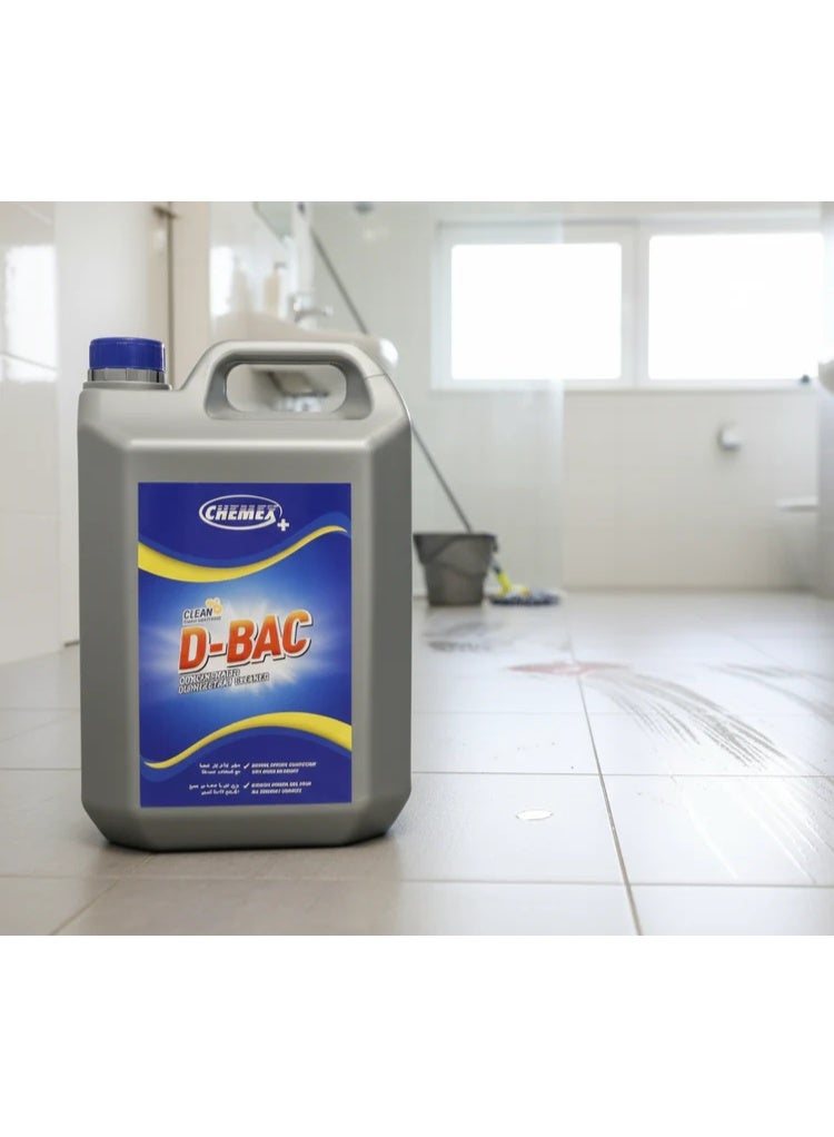 Chemex + D-BAC Disinfectant cleaner 5L - Image 2