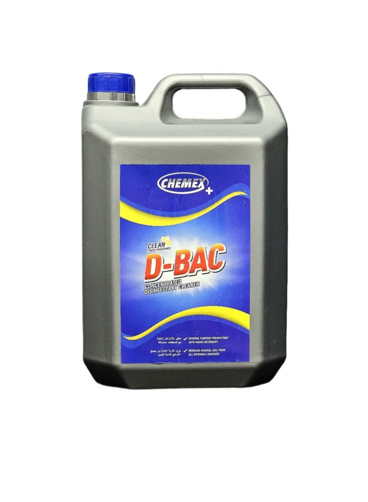 Chemex + D-BAC Disinfectant cleaner 5L - Image 1
