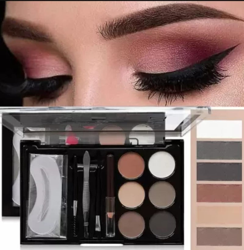 FEELHIGH Eyebrow Makeup Palette13 in1 Eyebrow Define Brows Contour Powder Shade02 - Image 2