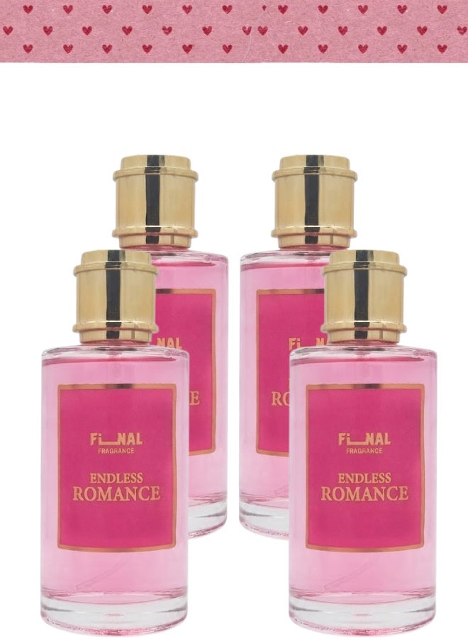 final 4 Pieces Endless Romance Perfume 100ML - Image 1