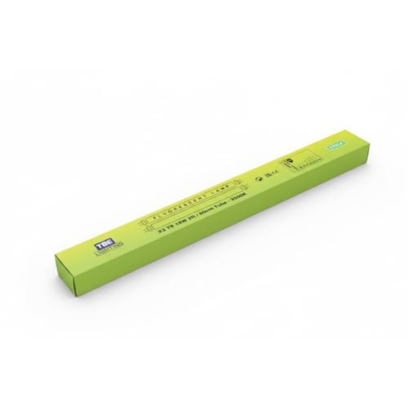 مصابيح أنبوبية فلورية T8 18 وات 2 قدم - مصابيح CFL - تركيبات قاعدة G13 ثنائية الدبوس - مصابيح T8 عالية الكفاءة، بيضاء ناعمة 3500K 2-Pack - Image 3