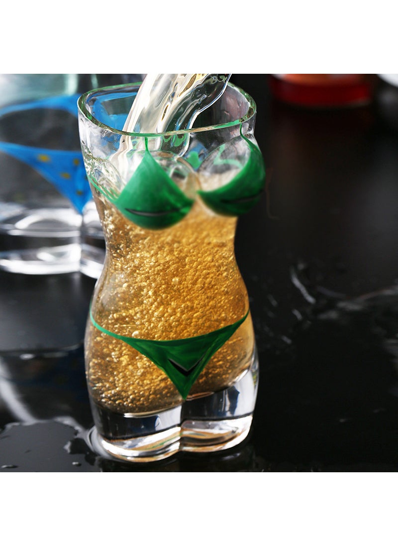 Generic - Beer Cup high-looking bar large capacity thickened bottom transparent glass cup wholesale household beer cup - Image 1