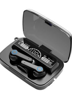 Generic Bluetooth Headset - M 19 TWS - Noise Cancelling - Waterproof - Works with All Phones - In-Ear - Black  - Image 1
