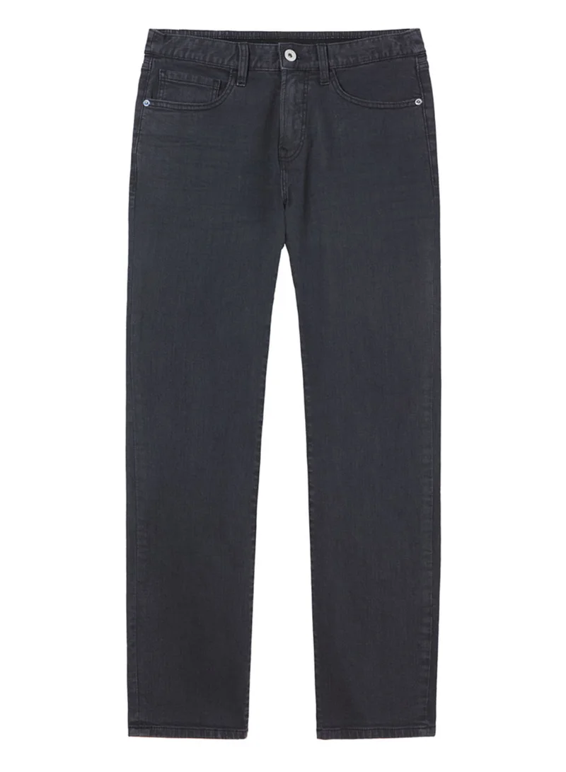 Giordano  Men’s Skinny Taper Stretch Denim Jeans with Elastic Waist for Men | Best Price UAE