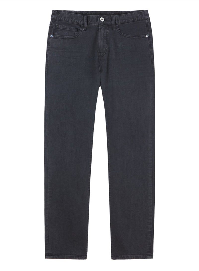 GIORDANO Men’s Skinny Taper Stretch Denim Jeans with Elastic Waist - Image 3