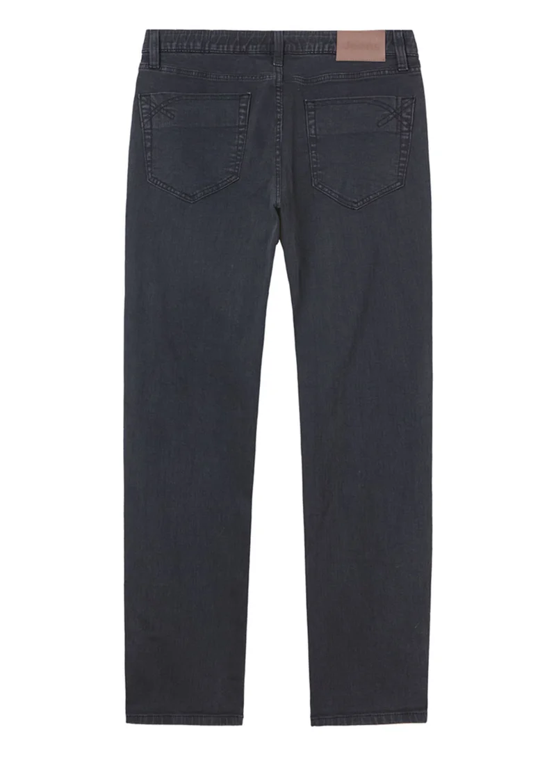 Giordano  Men’s Skinny Taper Stretch Denim Jeans with Elastic Waist for Men | Best Price UAE