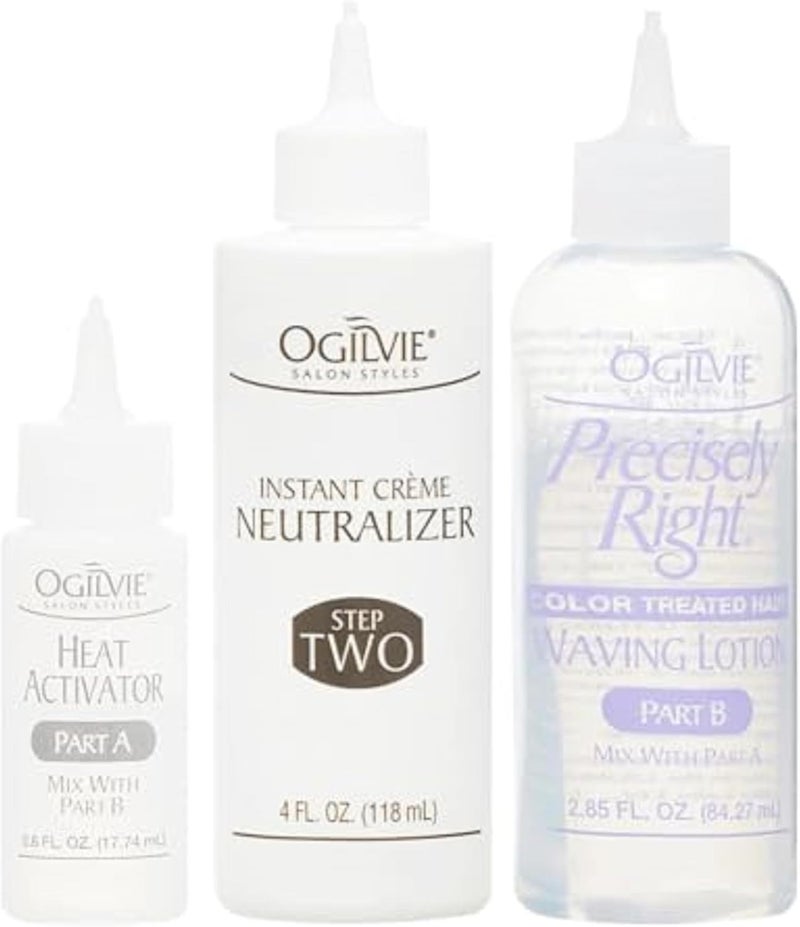 Ogilvie Precisely Right Perm Professional Conditioning for Color-Treated, Thin or Delicate Hair - Image 3