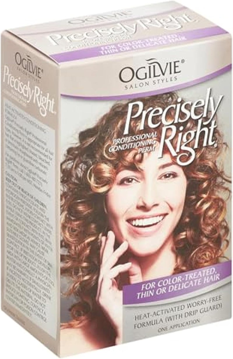 Ogilvie Precisely Right Perm Professional Conditioning for Color-Treated, Thin or Delicate Hair - Image 2