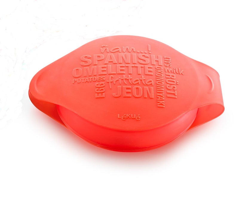 Lekue Spanish Omelet/Frittata Maker, Model # Red Small - Image 1