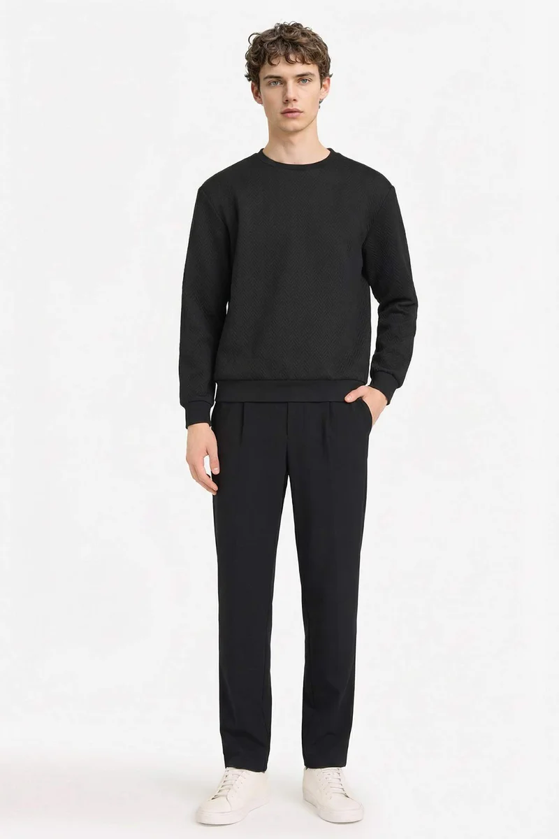 DeFacto Regular Fit Long Sleeve Sweatshirt