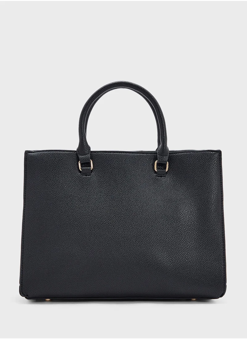 ايلا Flower Charm Tote Bag