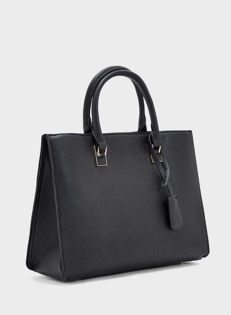 ELLA Flower Charm Tote Bag