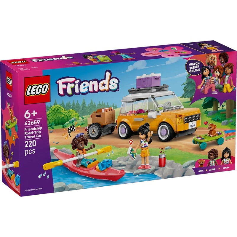 LEGO - Friends Friendship Road-Trip Travel Car 220 Pieces - 42659 - Image 1