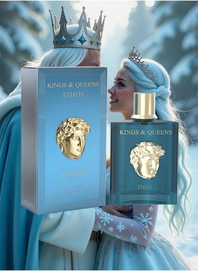 AMARAN Kings And Queens Ethos Perfume For Unisex 100ml EDP  - Image 1