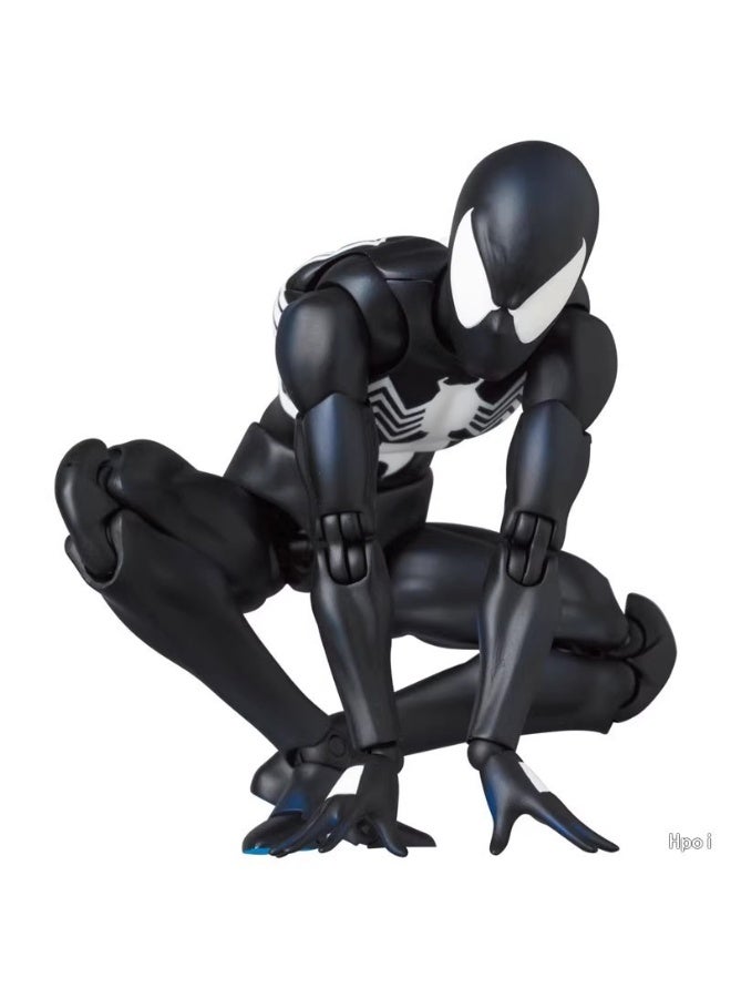 general Venom Symbiote suit Spider-Man movable replacement Face doll model decoration Desktop Decoration Toy Gift for family and friends - Image 4