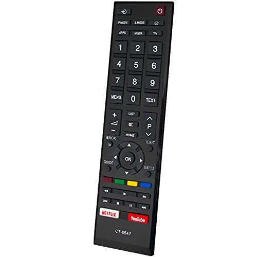 Allimity CT-8547 Remote Replacement for Toshiba LED TV 43U5965 50U5965 55U5965 43U5865 65U5965 50U5865 55U5865 65U5865 32L5865 43L5865 49L5865 43U5069 50U5069 55U5069 58U5069 65U5069 49L5865EV - Image 3