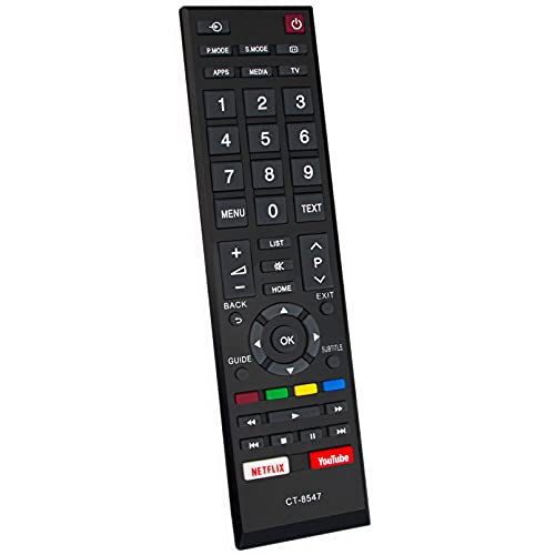 Allimity CT-8547 Remote Replacement for Toshiba LED TV 43U5965 50U5965 55U5965 43U5865 65U5965 50U5865 55U5865 65U5865 32L5865 43L5865 49L5865 43U5069 50U5069 55U5069 58U5069 65U5069 49L5865EV - Image 2