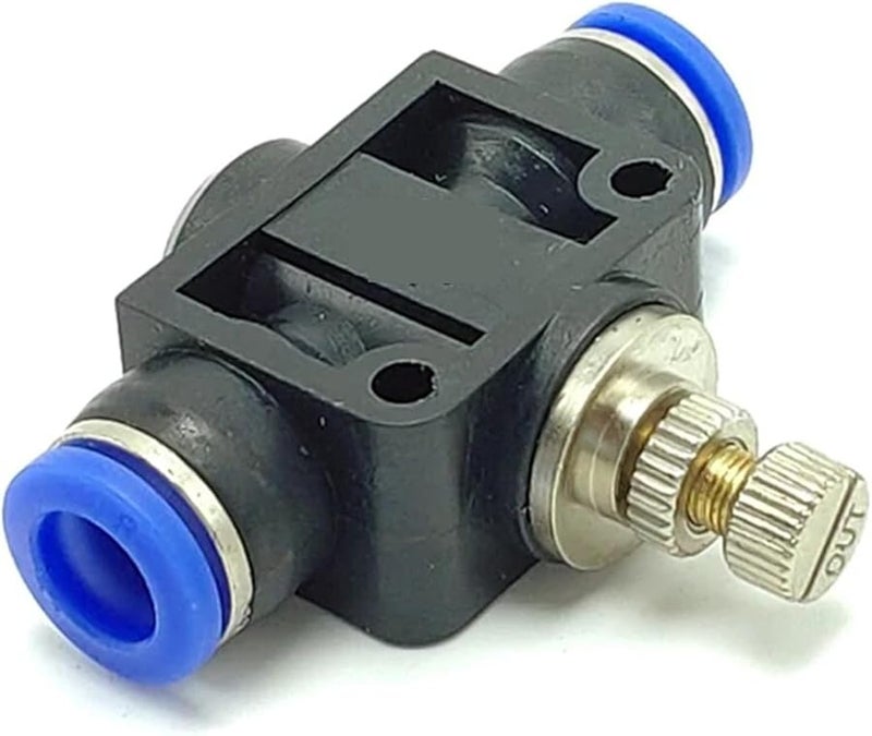 LSA6 Pneumatic Throttle Valve 4 6 8 10 12mm Fast Connection Air Speed Pressure Regulator - Image 5