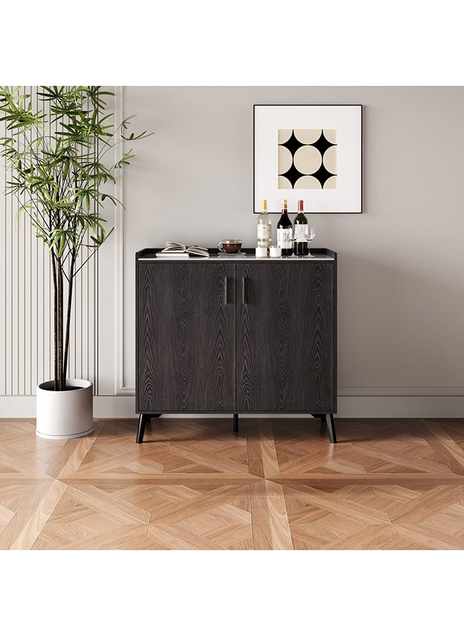 Home Box - Marwell Sintered Stone Bar Cabinet 40 x 97 x 99.2 cm - Image 1