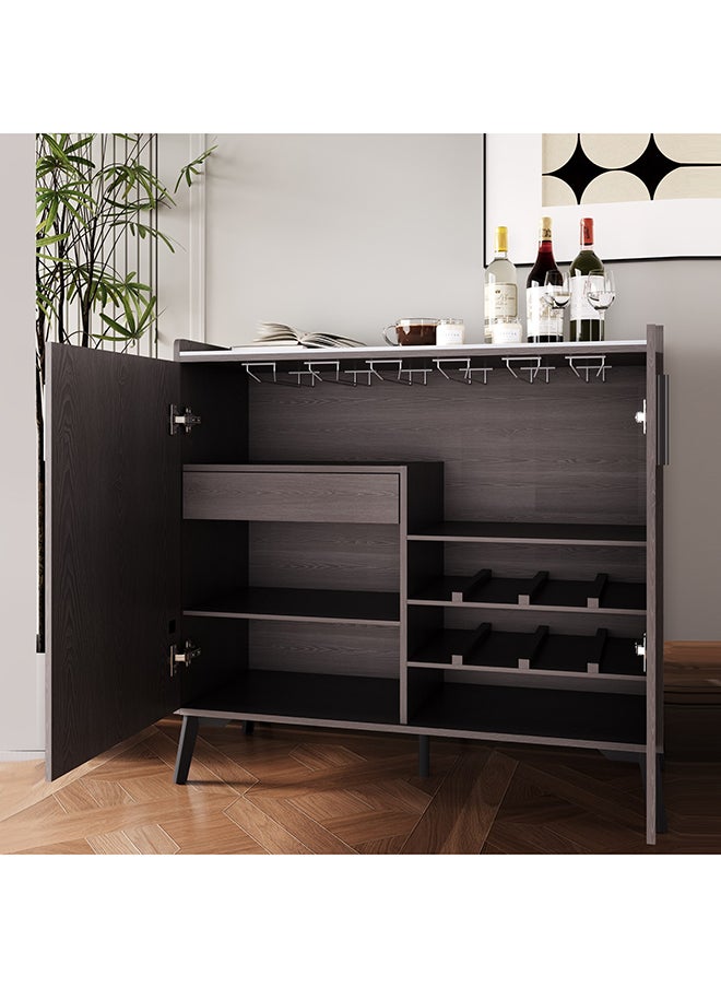 Home Box - Marwell Sintered Stone Bar Cabinet 40 x 97 x 99.2 cm - Image 1
