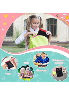 Arabest 4 Pack LCD Writing Tablets 8.5 Inch Doodle Board Drawing Toddler Toys Colorful Screen Pad Blue Red Green Pink Reusable Electronic Tablet Gifts for Kids  - Image 5