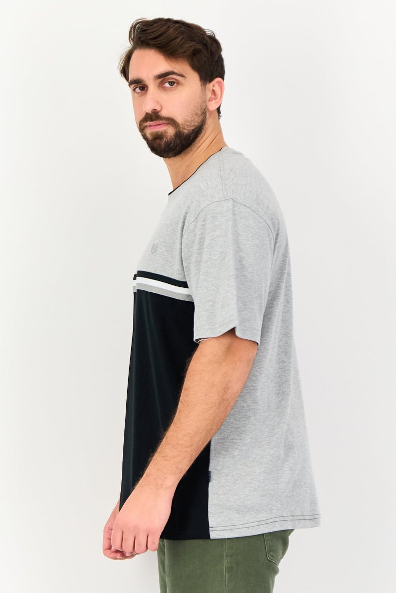 Chaps Men Crew Neck Short Sleeve Two Tone T-Shirt, Multicolor - Image 2