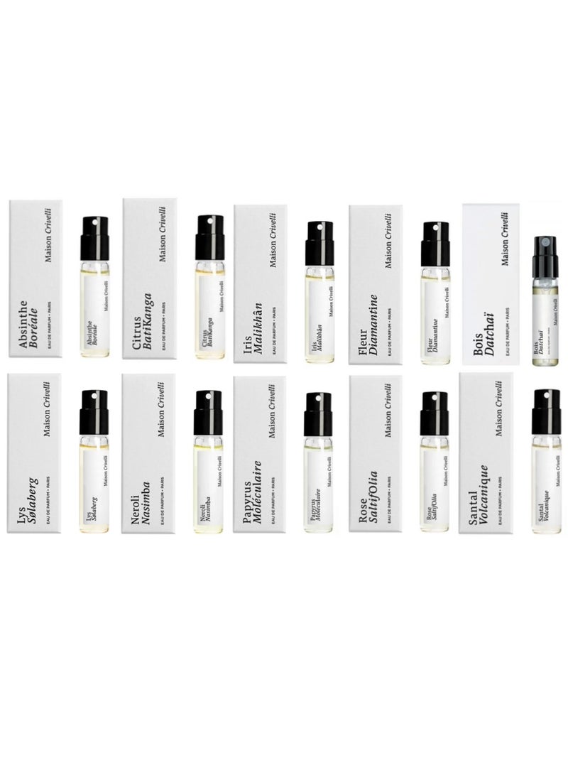 Maison Crivelli 10-Piece 1.5ml Fragrance Set - Image 2