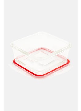 IRIS Square Glass Storage Container With Led, Transparent  - Image 2