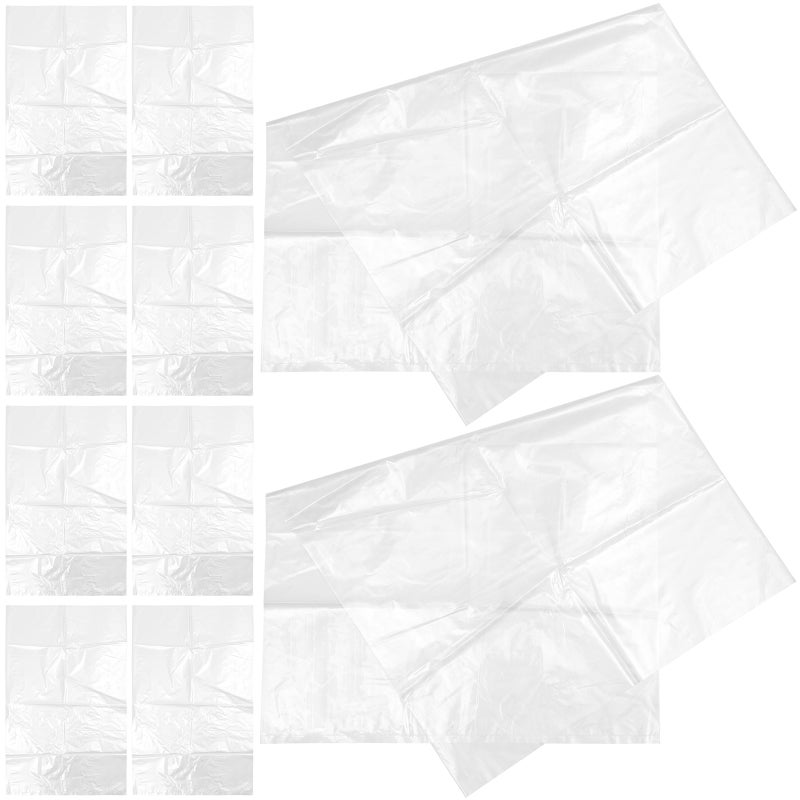 10pcs Transparent Furniture Cover Thickened Home Appliances Cover Reusable Wrapping Bag for Furniture - Image 1