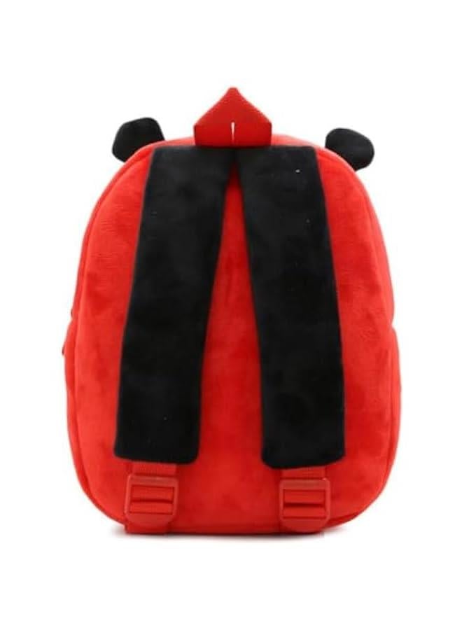 NICE CHOICE Cute Toddler Backpack Toddler Bag Plush Animal Cartoon Mini Travel Bag for Baby Girl Boy 2-6 Years(Beetle) - Image 3