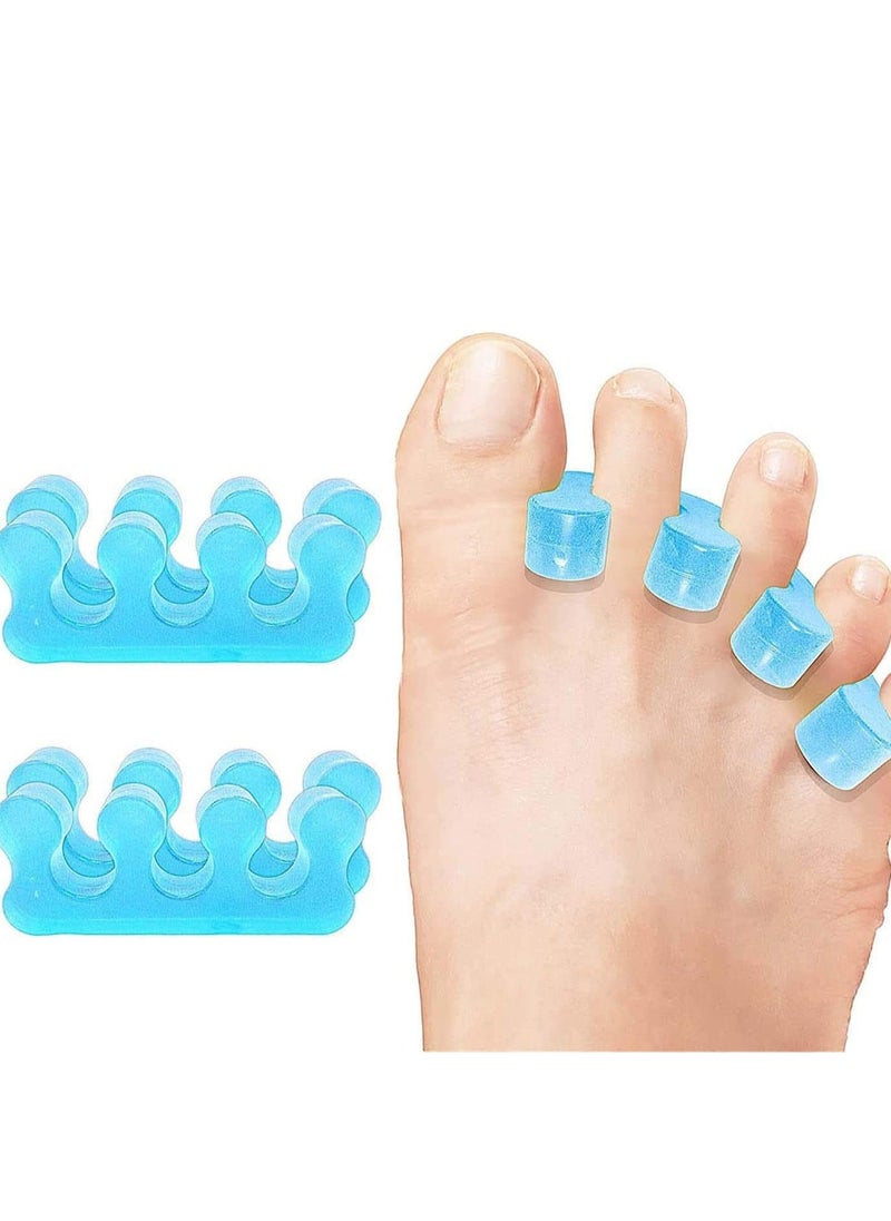 SYOSI Premium Gel Toe Separators Spacers & Straighteners Bunion Correctors for Relaxing Relief Hammer Stretchers to Restore Toes to Their Original Shape for Men and Women  - Image 2
