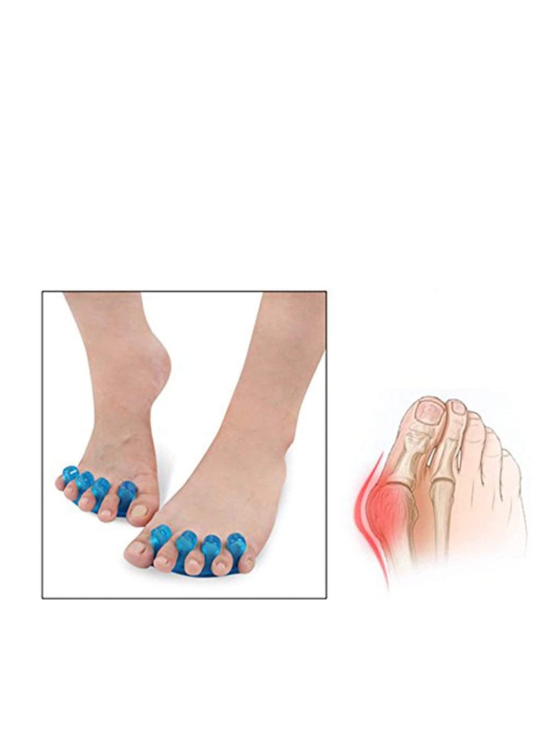 SYOSI Premium Gel Toe Separators Spacers & Straighteners Bunion Correctors for Relaxing Relief Hammer Stretchers to Restore Toes to Their Original Shape for Men and Women  - Image 3