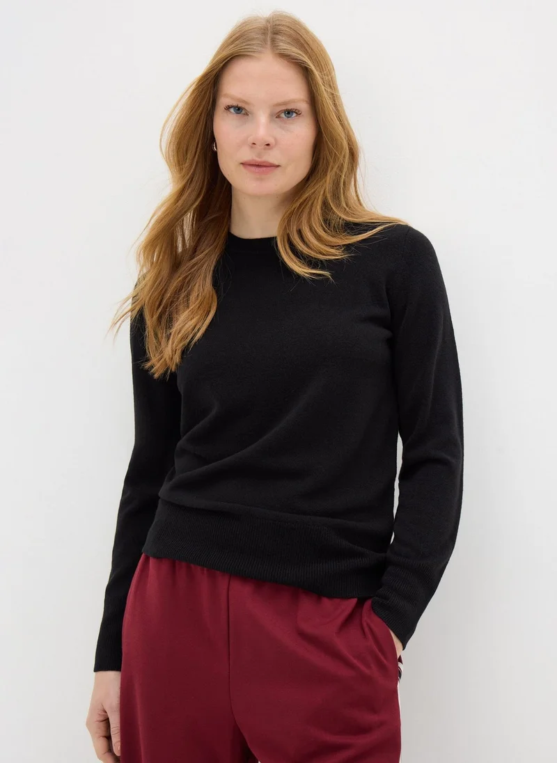Matalan Black Crew Neck Jumper