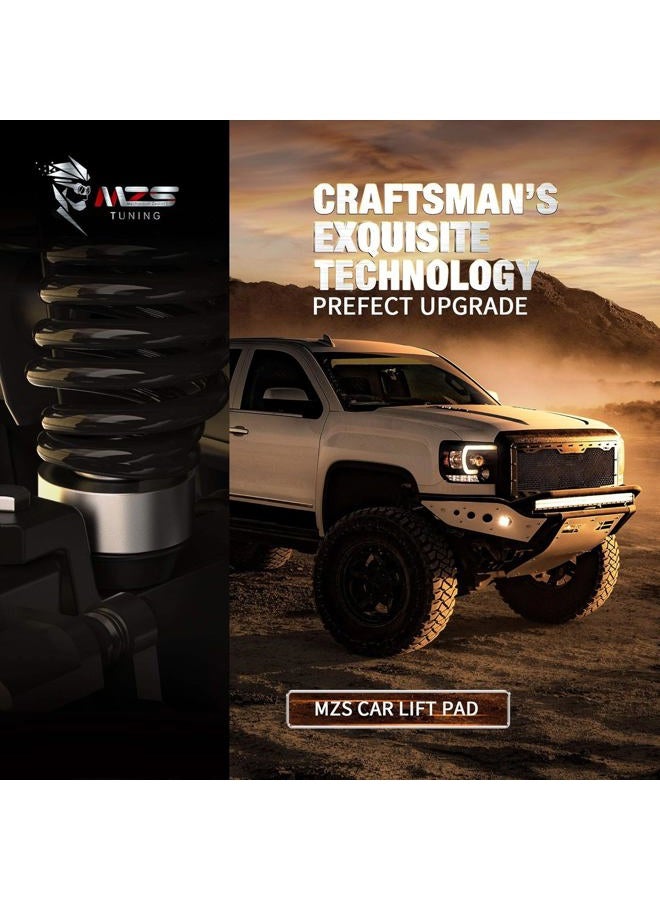 MZS Leveling Kit 2" Front Lifts Compatible with 1981-1996 F150 | 1999-2020 F250/F350 Super Duty | 2000-2005 Excursion Strut Spring Spacers with 3/4" Stud Extenders (2WD only) - Image 2