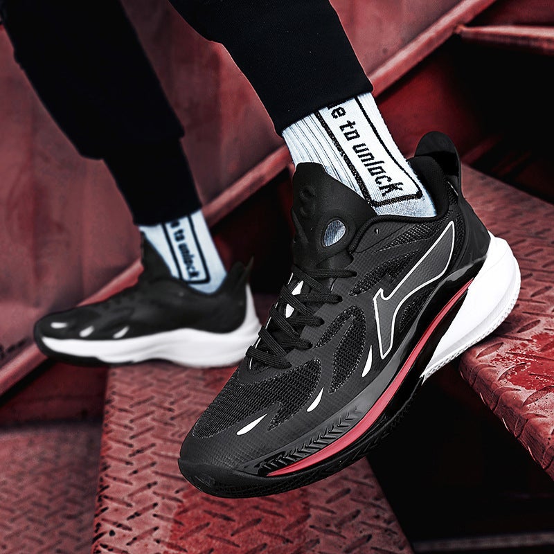 Sonic 12 Basketball Shoes Men'S Shoes 2024 Professional Practical Sneakers Big Children Friction Sound Students Children Sneaker Women - Image 1