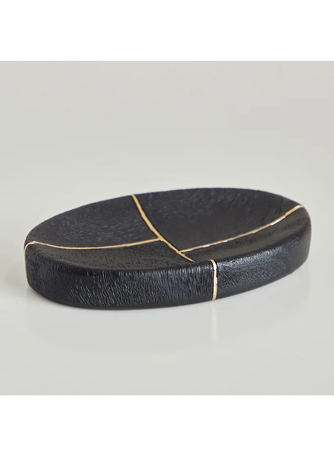 Home Box Luxe Soap Dish 9 x 13.6 x 2.8 cm