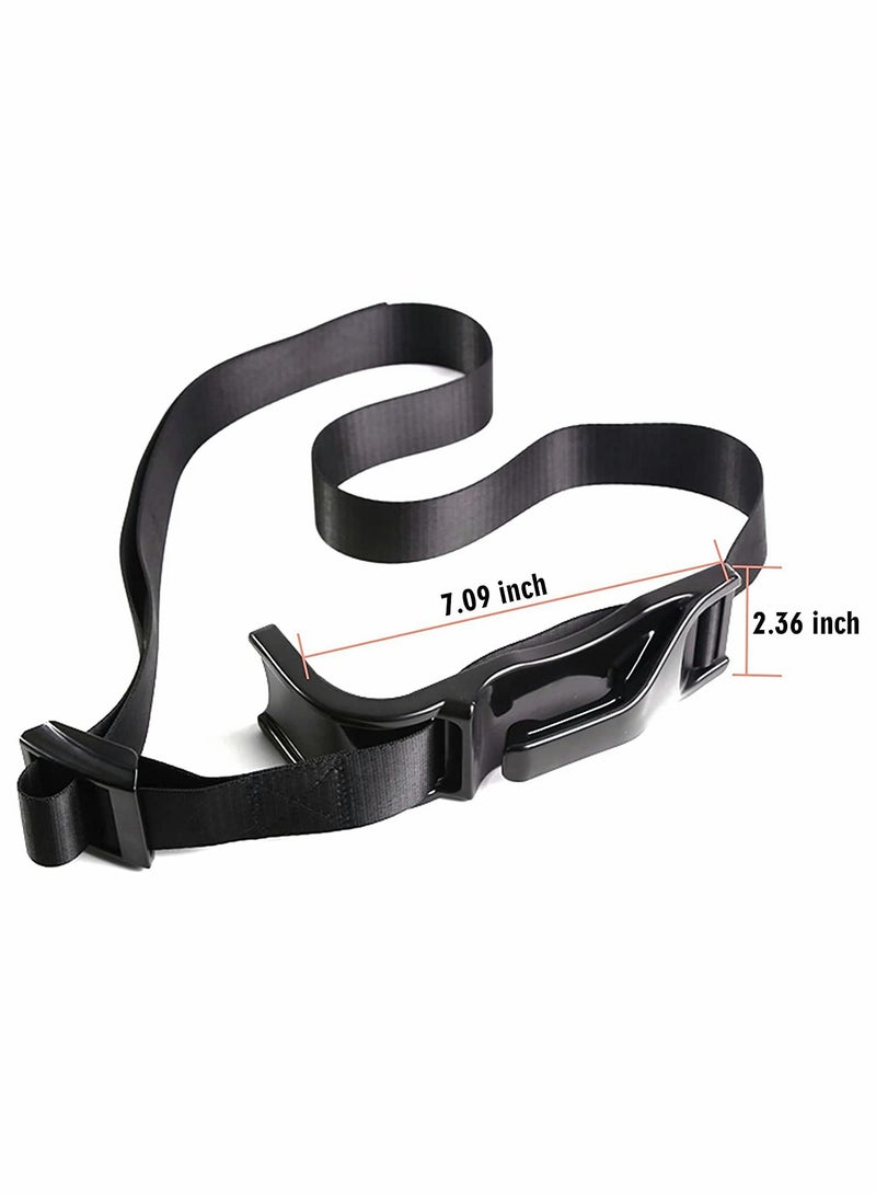 Barakah Bump Belt Adjuster, Prevent Compression of The Abdomen, Comfort & Freedom for Pregnant Moms Belly, Protection on Maternity Driver and Passengers, Black - Image 3