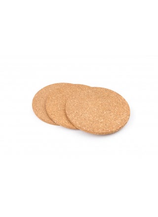 Fox Run Round Cork Trivets Dishes, Pots, Pans and Plants, 7.25" Diameter x 0.5" Thick, Set of 3 Hot Pads,4440 - pzsku/ZBA25065C4A0BBC494A8BZ/45/_/1728458403/1acd43c2-516a-46ed-a386-6fce89b26133