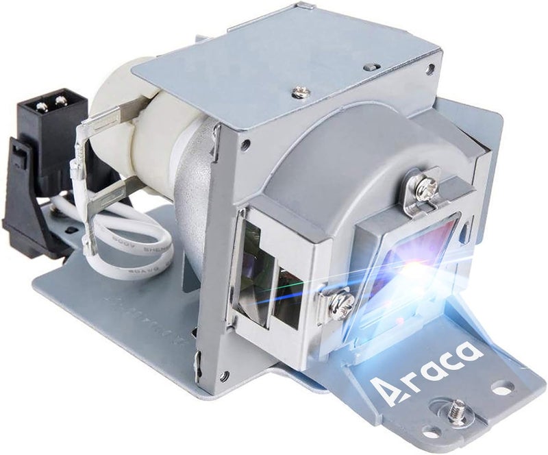 Araca 5J.J3T05.001 /5J.J8J05.001 /5J.J8G05.001 Replacement Projector Lamp for Benq MW665 TH681 MW663 TH681 EP4227 MS614 MX613ST MX660P MW665 TH681 MW663 TH681 MX618ST with Housing（Economical） - Image 1