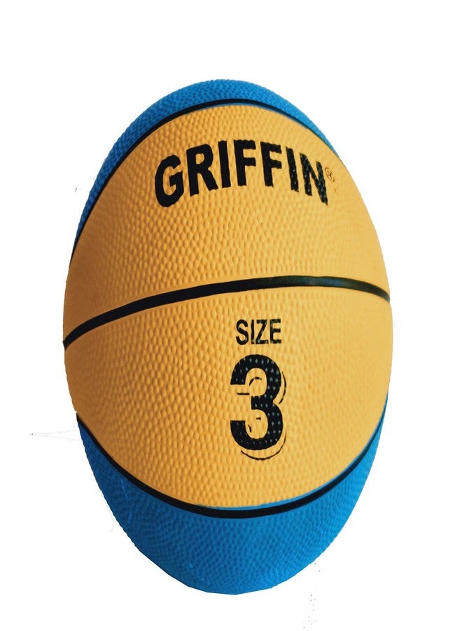 غريفين مجموعة كرات سلة متعددة الألوان من جريفين، قطعتان، مقاس 3 للأطفال - Image 3