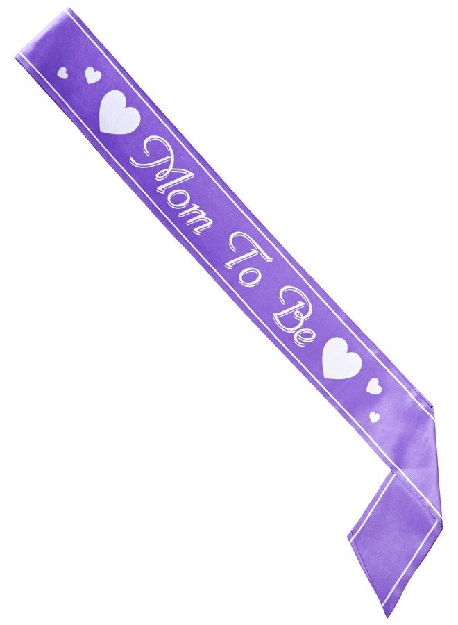 Beistle Mom To Be Satin Sash Party Accessory (1 Count) (1/Pkg) - Image 2