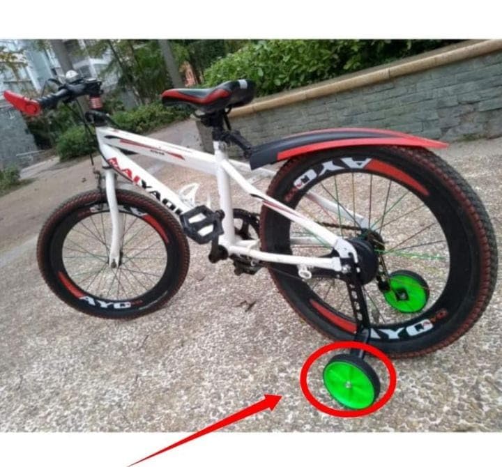 Neemo Bicycle Training Wheels, Side Support Wheels for Children's Cycle - Image 2