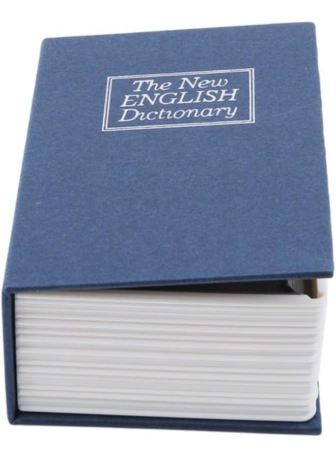 صندوق كتاب آمن مدمج بقفل مركب للمجوهرات والمفاتيح والنقود باللون الأسود والأحمر والأصفر والأزرق - Image 2