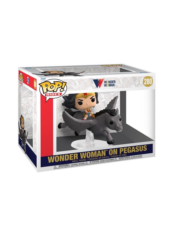 Funko 54989 Pop Rides: Ww 80Th Ww On Pegasus - Image 1