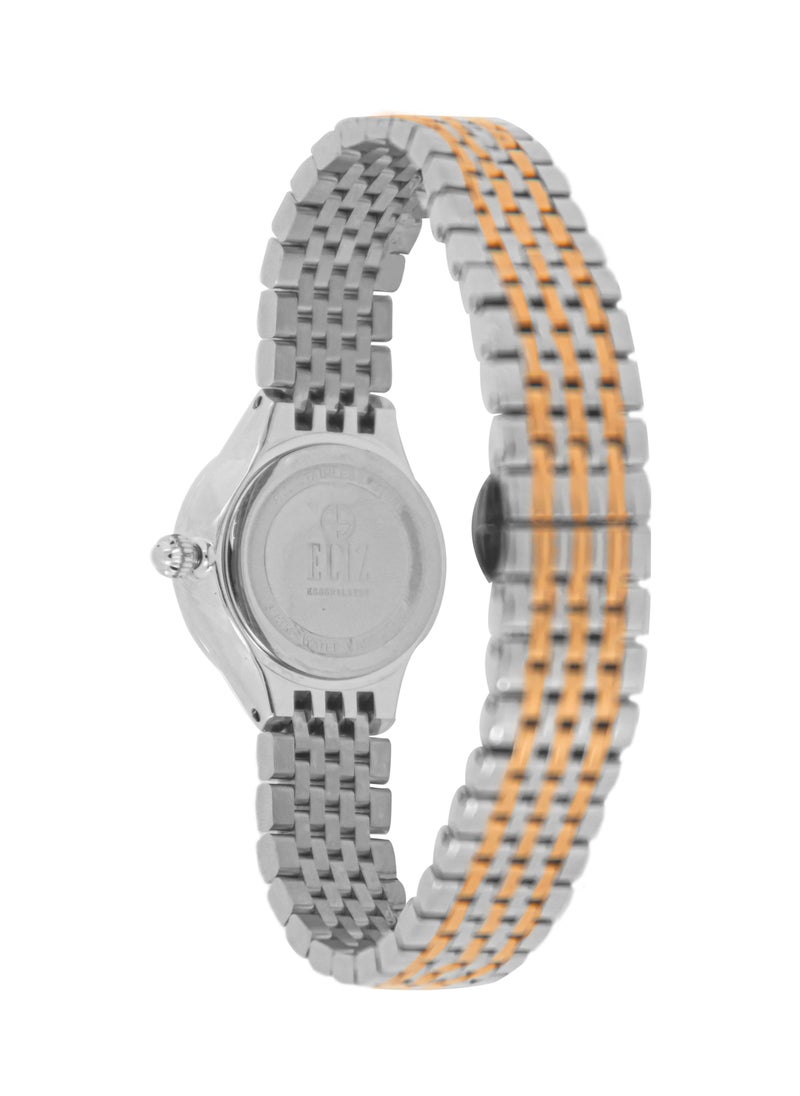 eliz - ELIZ ES8691L2UGU SS Case & Band Date Women's Watch - Image 1